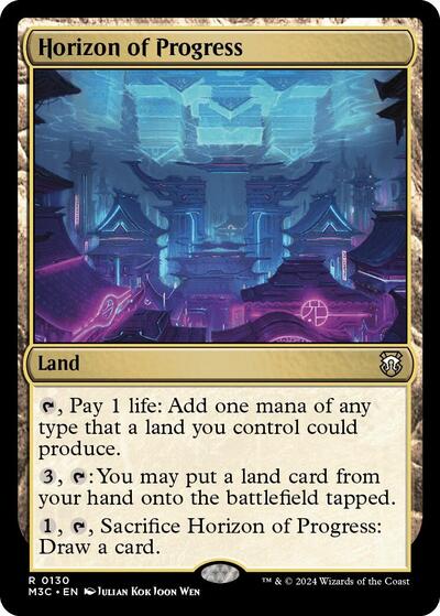 Horizon of Progress (Commander: Modern Horizons 3) Near Mint - Nick Nack's Full Frontal Attack