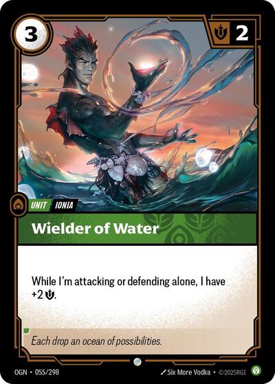 Wielder of Water (Origins) Near Mint - Nick Nack's Full Frontal Attack