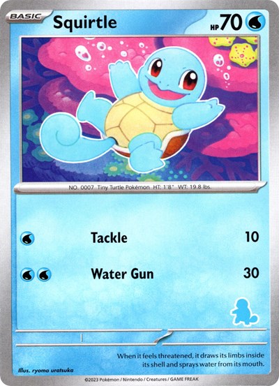 Squirtle (My First Battle) Near Mint