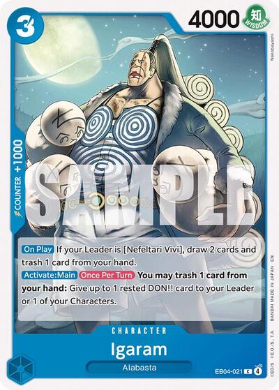 Igaram (The Azure Sea's Seven) Near Mint - Nick Nack's Full Frontal Attack
