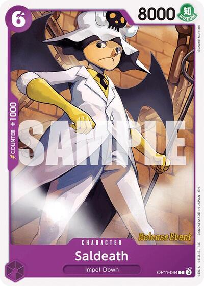 Saldeath (A Fist of Divine Speed Release Event Cards) Near Mint - Nick Nack's Full Frontal Attack
