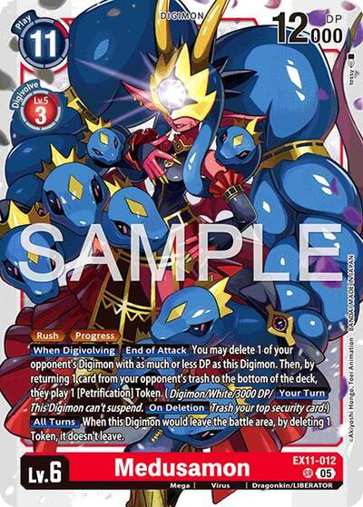 Medusamon (Dawn of Liberator) Near Mint Foil
