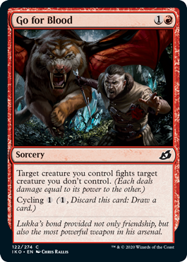 Go for Blood (Ikoria: Lair of Behemoths) Near Mint