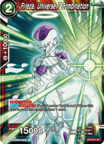 Freezer, Combinación del Universo 7 [BT16-011] 