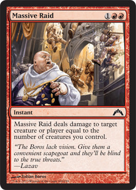 Massive Raid (Gatecrash) Near Mint