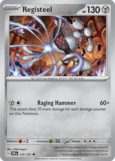 Registeel (SV08: Surging Sparks) Near Mint