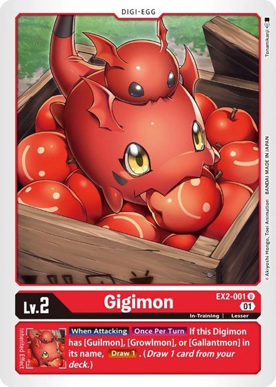 Gigimon (Digital Hazard) Near Mint - Nick Nack's Full Frontal Attack