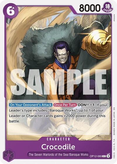 Crocodile (Legacy of the Master) Near Mint - Nick Nack's Full Frontal Attack