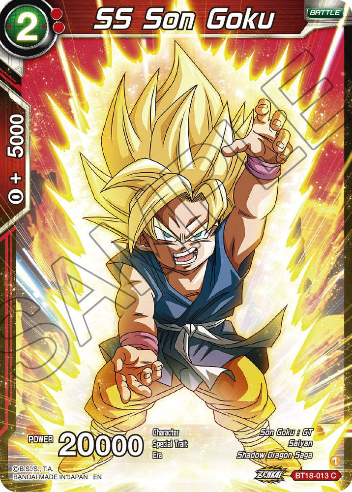 SS Son Goku (BT18-013) [L'aube des Z-Legends] 