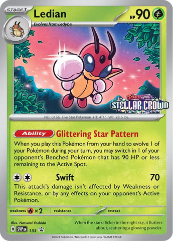 Ledian (SVP133) [Scarlet & Violet: Black Star Promos]