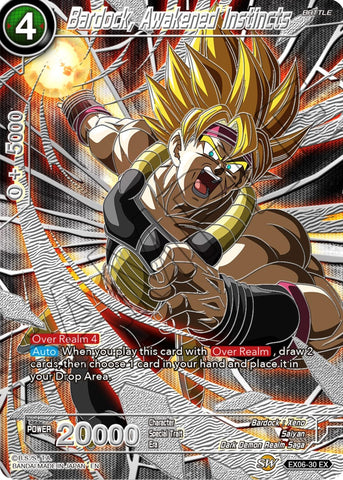 Bardock, Awakened Instincts (EX06-30) [Collector's Selection Vol. 3]