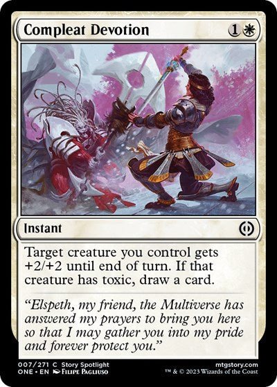 Compleat Devotion (Phyrexia: All Will Be One) Near Mint - Nick Nack's Full Frontal Attack