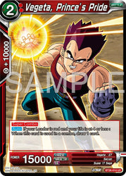 Vegeta, Prince's Pride (BT26-014) [Ultimate Advent]