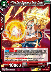 SS Son Goku, Begining of Deadly Combat (BT26-012) [Ultimate Advent]