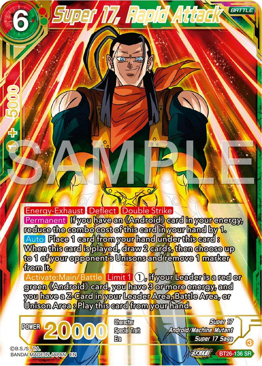Super 17, Rapid Attack