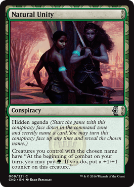 Natural Unity (Conspiracy: Take the Crown) Near Mint - Nick Nack's Full Frontal Attack