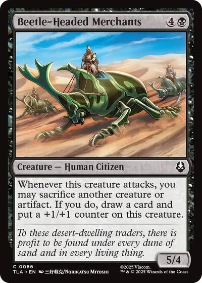 Beetle - Headed Merchants (Avatar: The Last Airbender) Near Mint - Nick Nack's Full Frontal Attack