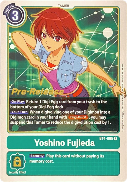 Yoshino Fujieda (Great Legend Pre-Release Cards) Near Mint
