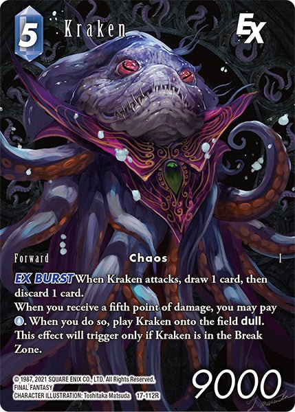 Kraken EX (Full Art) [Rebellion's Call]