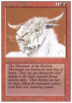 Hurloon Minotaur (Revised) Near Mint - Nick Nack's Full Frontal Attack