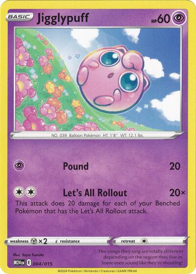 Jigglypuff (McDonald's Promos 2024) Near Mint