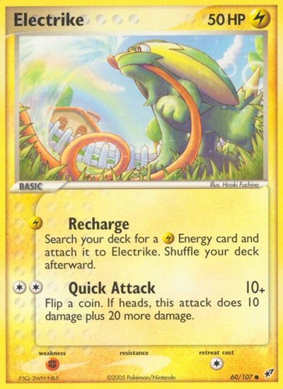 Electrike - 060 (Deoxys) Medium Play Reverse Holofoil