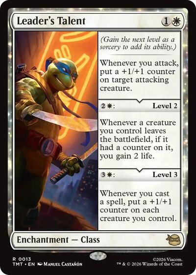 Leader's Talent (Teenage Mutant Ninja Turtles) Near Mint - Nick Nack's Full Frontal Attack