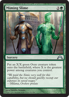 Miming Slime (Gatecrash) Near Mint