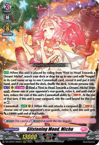 Glistening Mood, Michu (DZ-LBT01/004EN) [Start Up Trial Deck: Lyrical Monasterio]