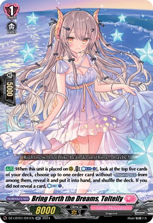 Bring Forth the Dreams, Tolteily (DZ-LBT01/041EN) [Start Up Trial Deck: Lyrical Monasterio]