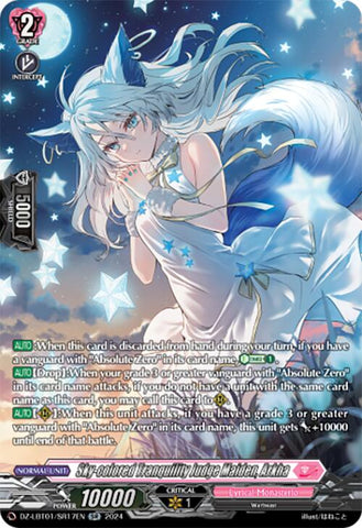 Sky-colored Tranquility Judge Maiden, Arkha (DZ-LBT01/SR17EN) [Lyrical Monasterio Sparkling Stars!]