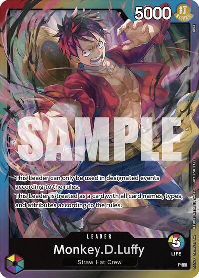 Monkey.D.Luffy (Sealed Battle 2024 Vol. 2) (One Piece Promotion Cards) Near Mint