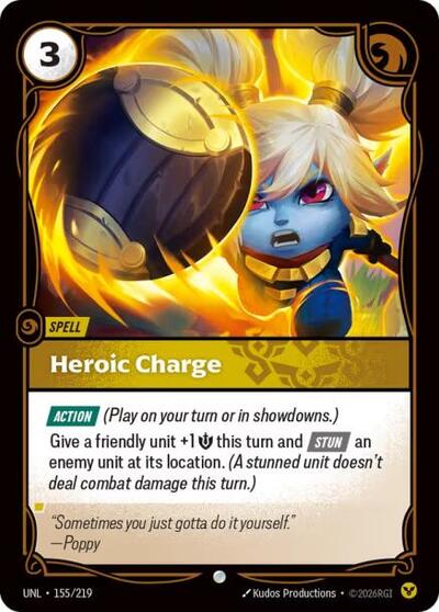 Heroic Charge (Unleashed) Near Mint