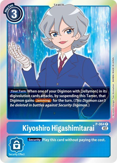 Kiyoshiro Higashimitarai P - 064 (Resurgence Booster Reprint) (Resurgence Booster) Near Mint - Nick Nack's Full Frontal Attack