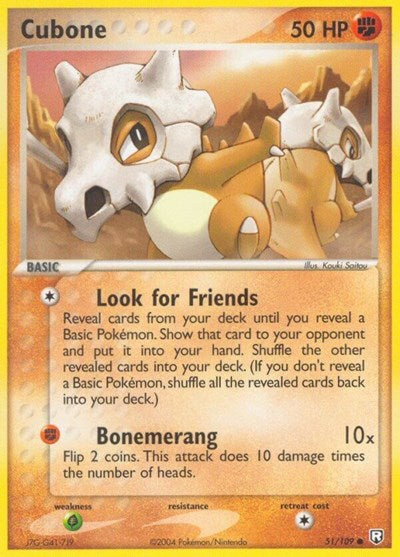 Cubone (Team Rocket Returns) Light Play