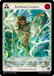 Rootbound Carapace (Yellow) (Extended Art) - LGS353 [LGS353] (Promo)  Rainbow Foil