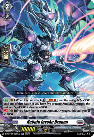 Nebula Invoke Dragon (DZ-BT04/029EN) [DZ-BT04: Destined Showdown]