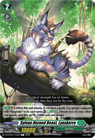 Sylvan Horned Beast, Lynxkerra (DZ-BT04/104EN) [DZ-BT04: Destined Showdown]