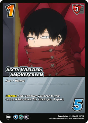 Sixth Wielder: Smokescreen [Challenger Series: My Hero Academia - Dark Hero Arc]