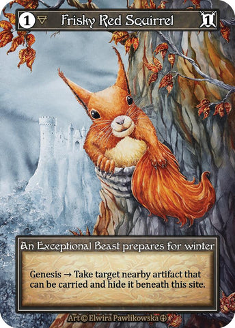 Frisky Red Squirrel (Foil) [Arthurian Legends]