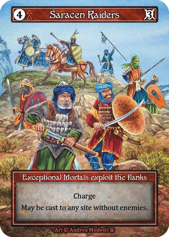 Saracen Raiders (Foil) [Arthurian Legends]