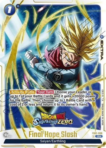 Final Hope Slash (Dragon Ball Sparking! ZERO) [Fusion World Promotion Cards]