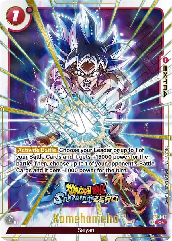 Kamehameha (Dragon Ball Sparking! ZERO) [Fusion World Promotion Cards]