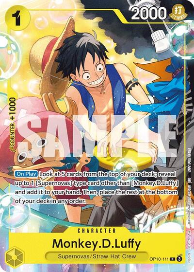Monkey.D.Luffy (Welcome Pack 2026 Vol.1) (One Piece Promotion Cards) Near Mint