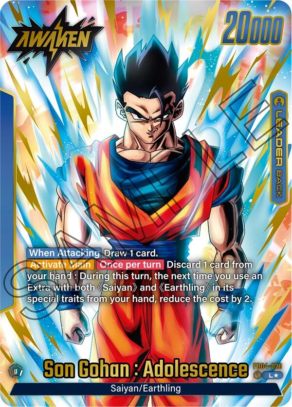 Son Gohan : Adolescence (Alternate Art) [Ultra Limit]