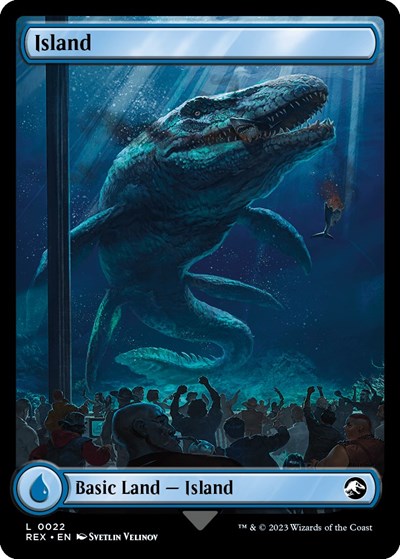 Island (Universes Beyond: Jurassic World Collection) Damaged / Poor