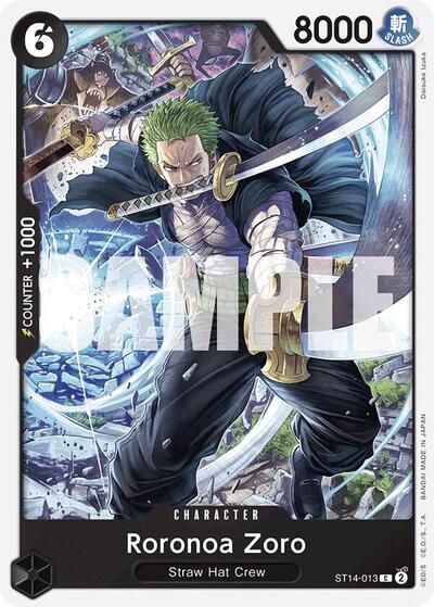 Roronoa Zoro (Starter Deck 14: 3D2Y) Near Mint