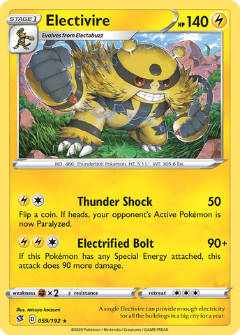 Electivire (59/192) [Espada y escudo: Choque rebelde] 