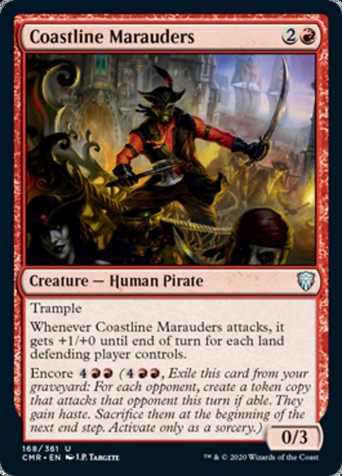 Coastline Marauders (Commander Legends) Near Mint - Nick Nack's Full Frontal Attack