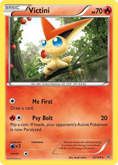 Victini (XY Roaring Skies) Light Play